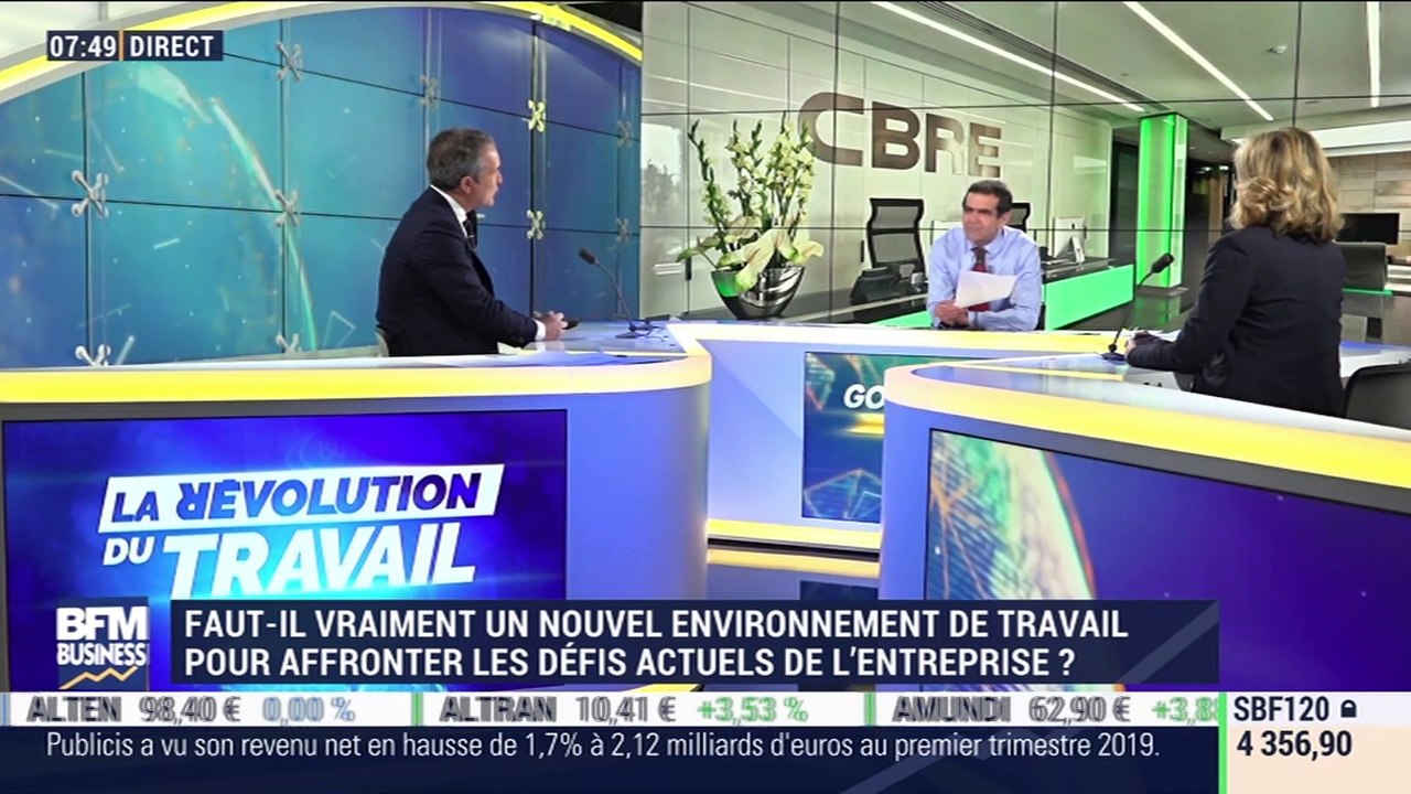 La révolution du travail: Un nouvel environnement de travail pour affronter les défis actuels de l'entreprise ? - 15/04