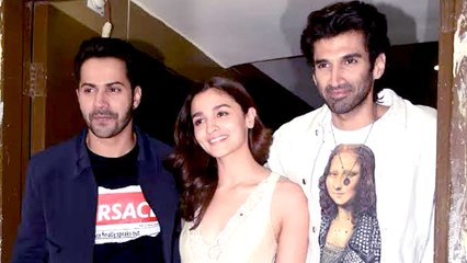 Kalank Movie Screening | Alia, Varun, Karan, Sonakshi, Aditya, Kunal
