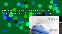 CD for Local Anesthesia for Dental Professionals
