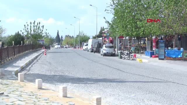 Denizli Özel Mülkiyet Olduğu Gerekçesiyle Pamukkale Yolunu Kapattılar-2