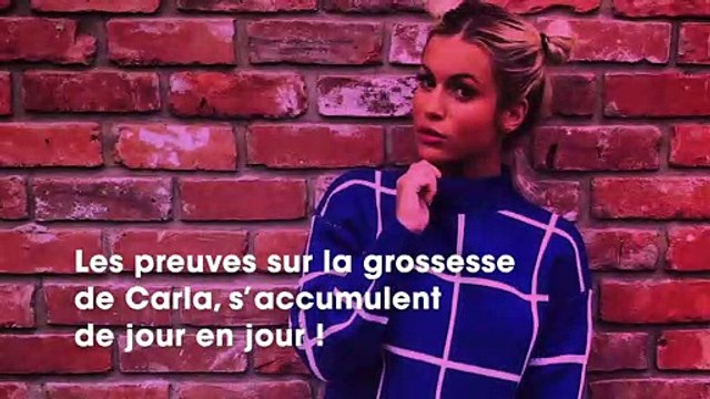 Carla Moreau enceinte : ce cliché de son ventre bien arrondi affole la toile !