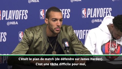 Play-offs - Gobert : "Difficile de défendre face à Harden"