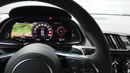 Audi R8 restylée : présentation en vidéo