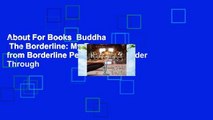 About For Books  Buddha   The Borderline: My Recovery from Borderline Personality Disorder Through