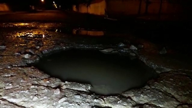 Buracos e falta de iluminação causam transtornos a moradores do Bairro Ciro Nardi