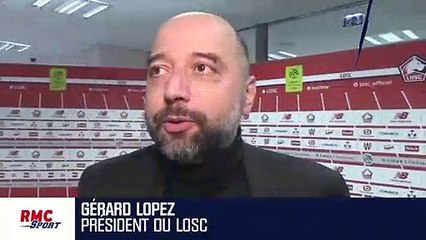 Losc - PSG : "On s'est battus plus qu'eux" savoure Gérard Lopez (qui veut rester 2e)