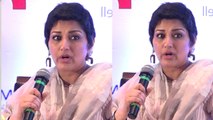 Sonali Bendre shares her painful Cancer Journey in front of media; Watch video | FilmiBeat
