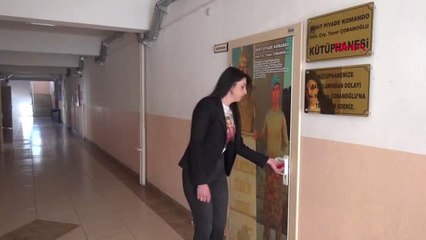 Kayseri Şehit Eşinin Kütüphane Hayalini Gerçekleştirdi