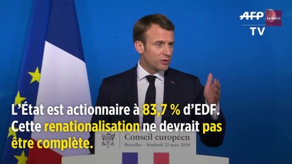 L'Élysée prépare la renationalisation partielle d'EDF
