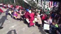 Siirt'te Bin 400 Öğrenci Aynı Anda Kitap Okudu
