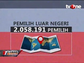 Ini Data Pemilih Luar Negeri yang Lebih dari 2 Juta WNI