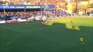 Nicolai Naess makes insane goal line clearance with two the help of crossbar and post against Lillestrom!