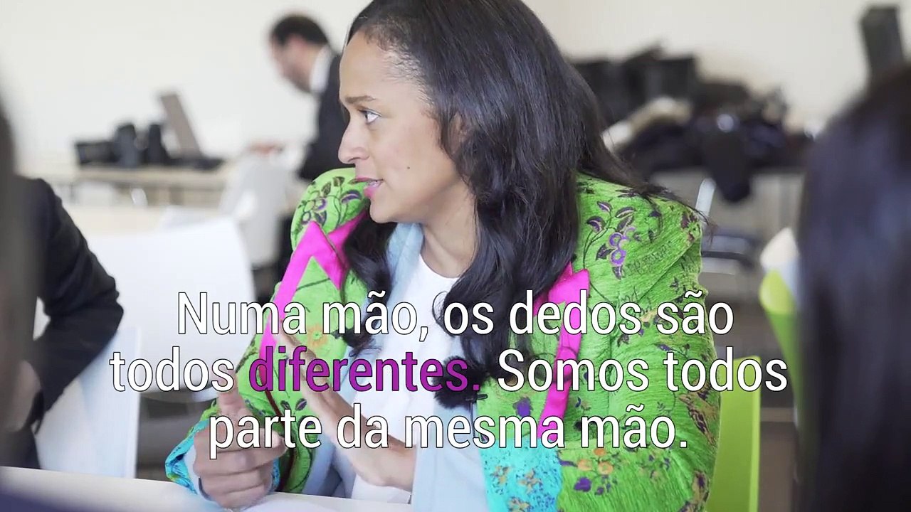 Isabel dos Santos responde a estudantes Africanos em Warwick  Sharing by Isabel dos Santos