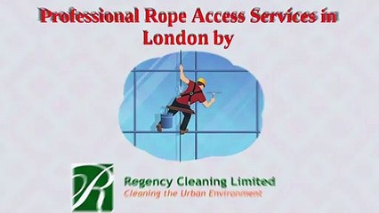 Professional Rope Access Services in London