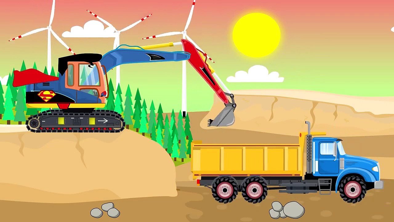 Construction #de la Machinerie et de l'application de la science | Vidéo les ENFANTS & bébés | conte de Fée Camion. Bajka