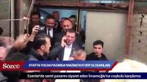 İmamoğlu'na semt pazarında büyük ilgi