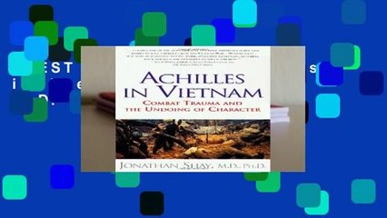 [BEST SELLING]  Achilles in Vietnam by Jonathan M.D. Shay