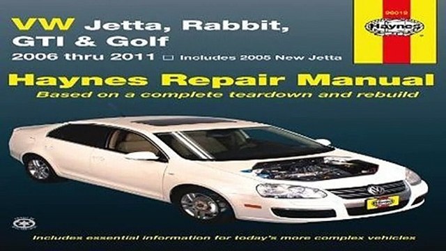 R.E.A.D VW Jetta, Rabbit, Gi Golf Automotive Repair Manu: 2005 - 11 (Haynes Manuals)
