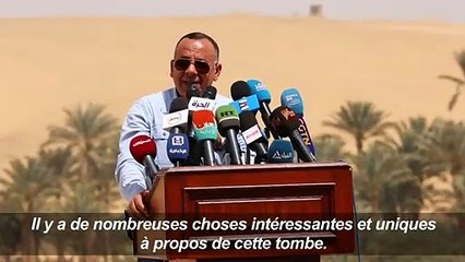Egypte: découverte d'une tombe de la Ve dynastie à Saqqara