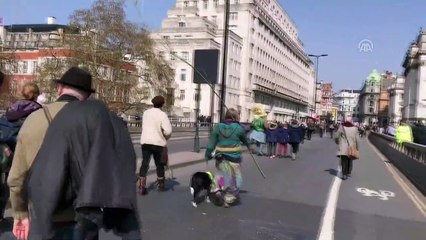 İngiltere'de çevreci eylem (1) - LONDRA