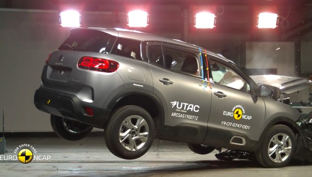 VÍDEO: Así de seguro es el Citroën C5 Aircross 2019