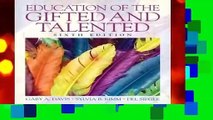 [NEW RELEASES]  Education of the Gifted and Talented by Gary A. Davis