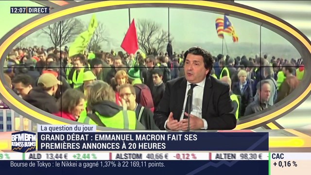 La question du jour: Grand débat, que va annoncer Emmanuel Macron ? – 15/04