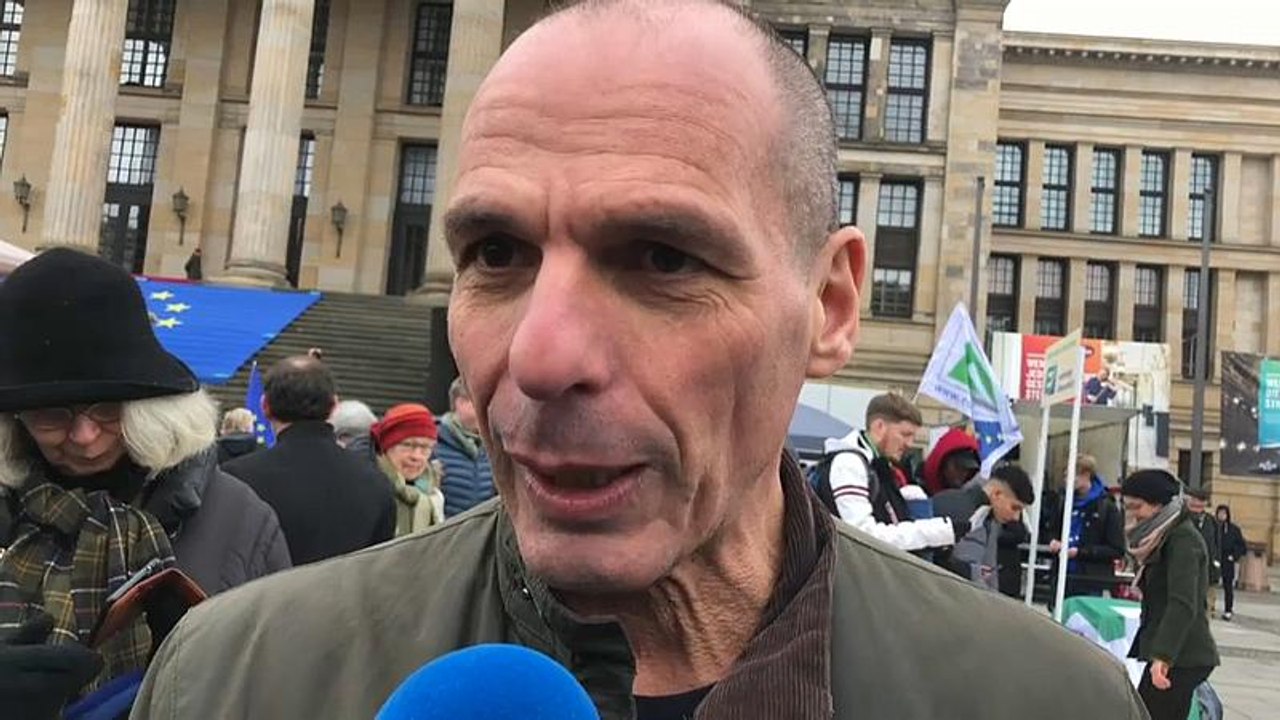 Varoufakis tritt bei europawahl ein - in deutschland