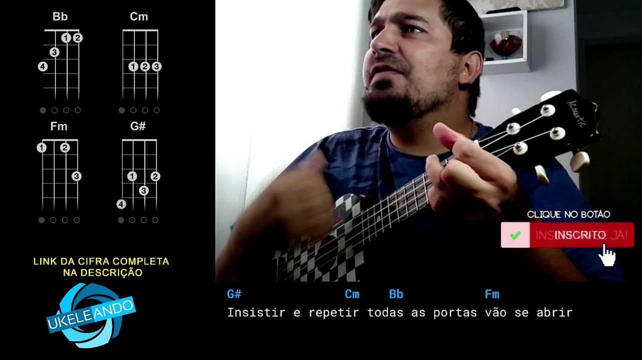 7 VEZES - O Rappa - Ukulele cover