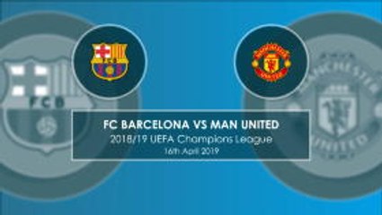 Head 2 Head - FC Barcelona v Manchester United