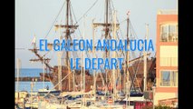 LE CAP D'AGDE - El Galéon Andalucía offre un beau spectacle lors de son départ