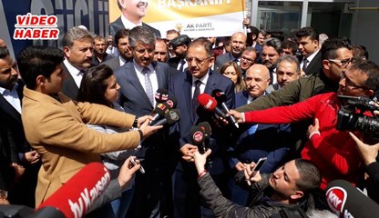 (15 Nisan 2019) SANDIK GÜVENLİĞİ ÇOK ÖNEMLİYMİŞ  ÖZHASEKİ KAYSERİ'DE AK PARTİ İL BAŞKANLIĞINI ZİYARET ETTİ