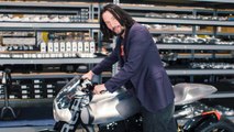 Keanu Reeves Shows Us His Most Prized Motorcycles