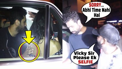 SHOCKING BEHAVIOR- Vicky Kaushal AVOIDS Male FANS For Female Fans As They Request Him For SELFIE