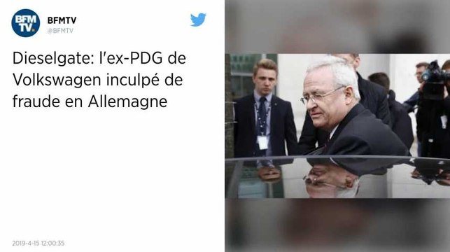 Dieselgate. L’ex-PDG de Volkswagen, Martin Winterkorn, inculpé de fraude en Allemagne