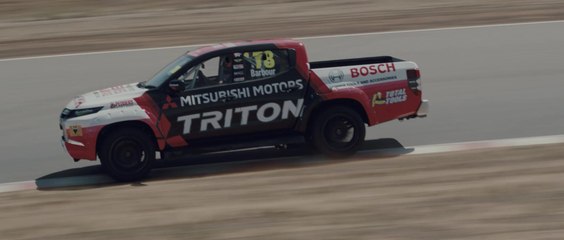 Mitsubishi L200 Series 6 goes racing