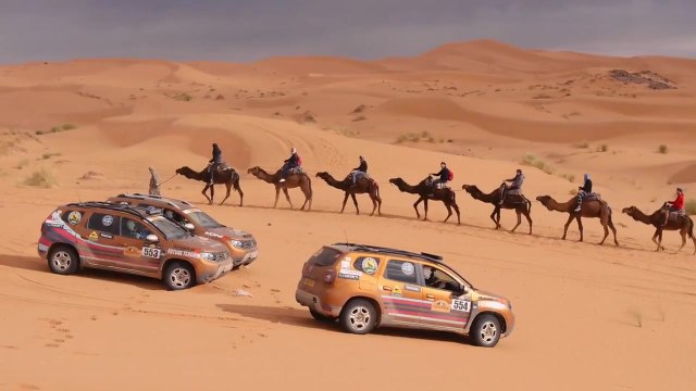Armed forces charity complete Saharan rally in Dacia Dusters