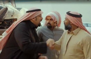 فيديو مشهد من المسلسل السعودي "عندما يكتمل القمر" يثير سخرية الجمهور