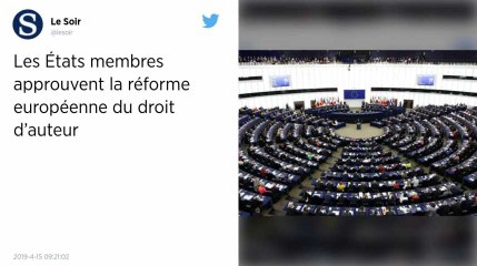 La réforme du droit d’auteur numérique définitivement validée par l'Union européenne