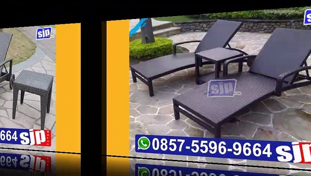 0857-5596-9664, Kursi Santai Rotan Rumah Minimalis, Kursi Santai Rotan Untuk Teras, Kursi Santai Rotan di Teras