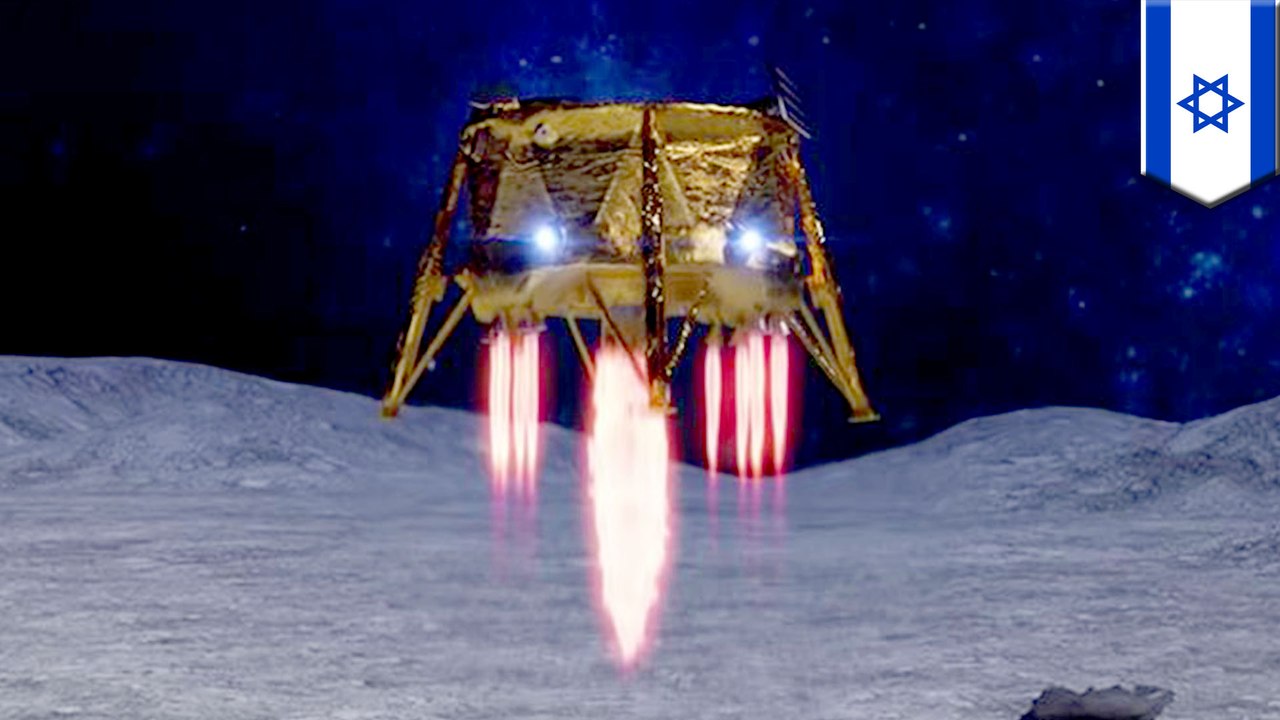 Israel lunar probe crashes upon landing
