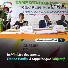 Athlétisme: Camp d'entraînement  de la CONFEJES 2019