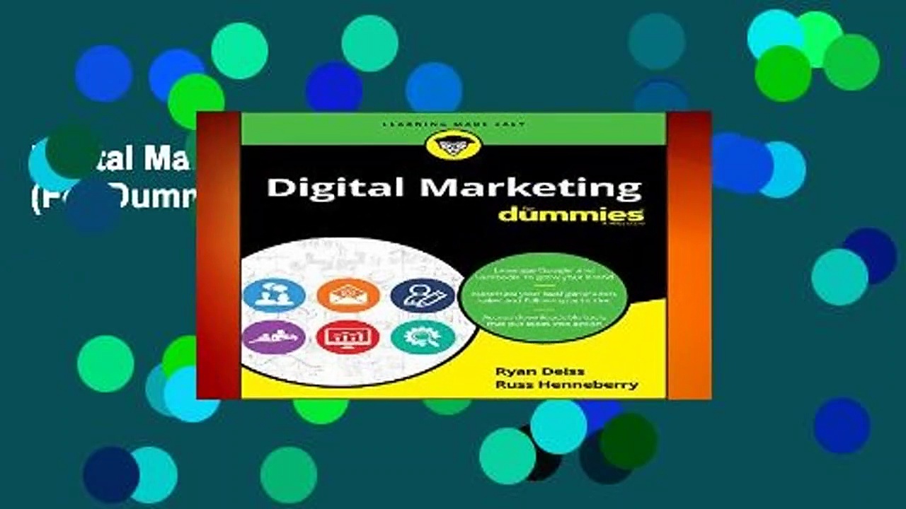 Digital Marketing For Dummies (For Dummies (Lifestyle))