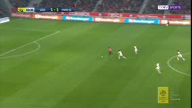 لقطة: كرة قدم: تمريرتان حاسمتان وهدف لبيبي يُشعلا مباراة ليل وبي اس جي