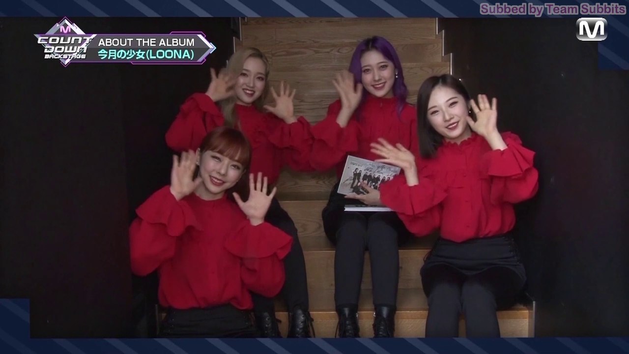 [ENG] LOONA MCountdown Backstage (190324)