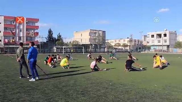 Suruçlu hokeycilerin hedefi Avrupa şampiyonluğu