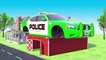 Street Vehicles - Tires Change | Fruits and Vegetables Wheels | Cars and Trucks Cartoon for Kids