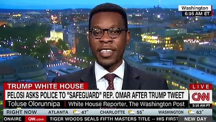 Download Video: President Trump 'Doesn't Seem To Care' If Rep. Ilhan Omar Gets Death Threats, Says CNN Panelist