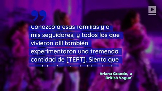 Ariana Grande muestra escáner cerebral con niveles de estrés postraumático