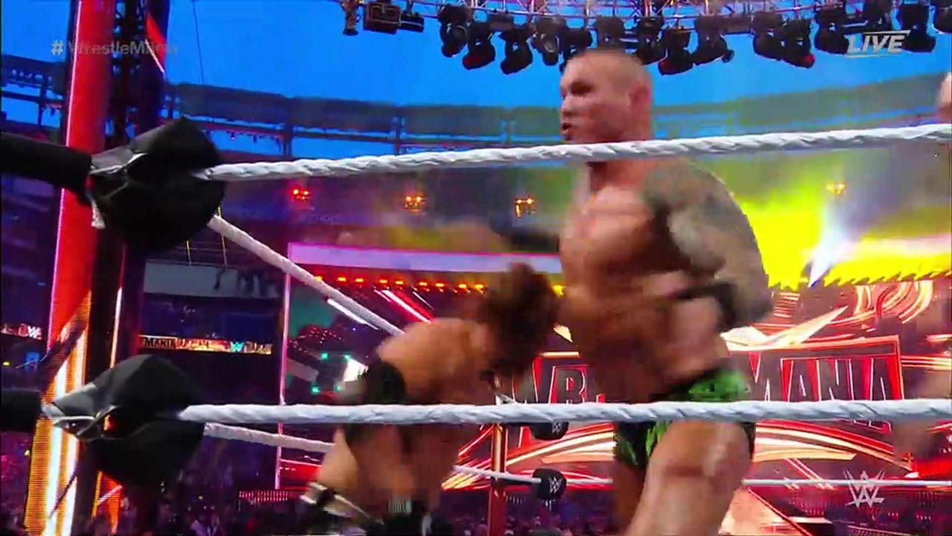 2019 WWE WrestleMania 35 AJ STYLE Vs RANDY ORTON Video Dailymotion